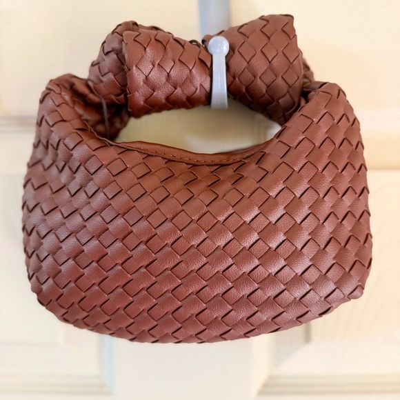 Bags | Grey Label Woven Knotted Mini Clutch | Poshmark NWT Woven mini clutch, grey label